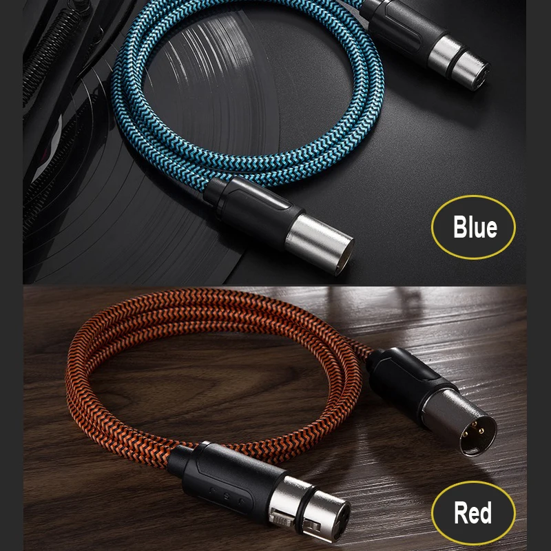 Кабель для микрофона DIGIZULU XLR Canon штекер-гнездо аудиокабель миксера динамика
