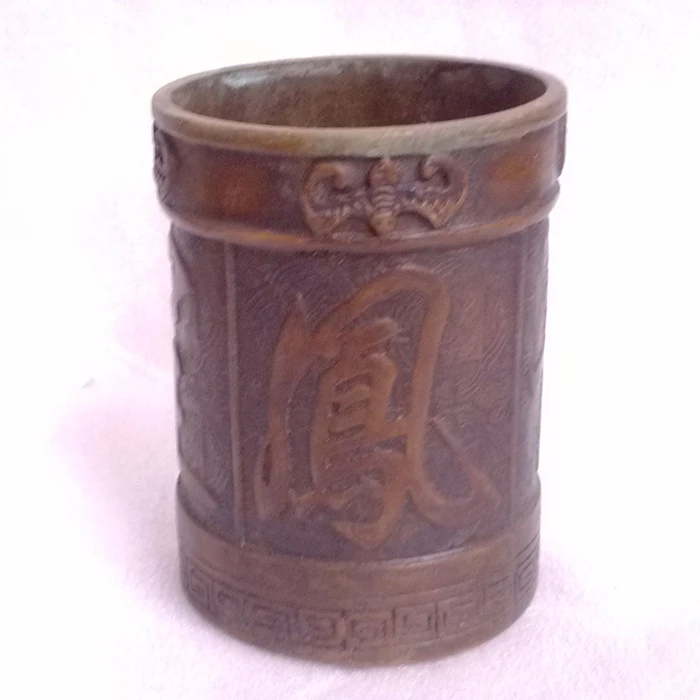 Древний город Феникс медь световое перо большие антикварные украшения Zhaocai