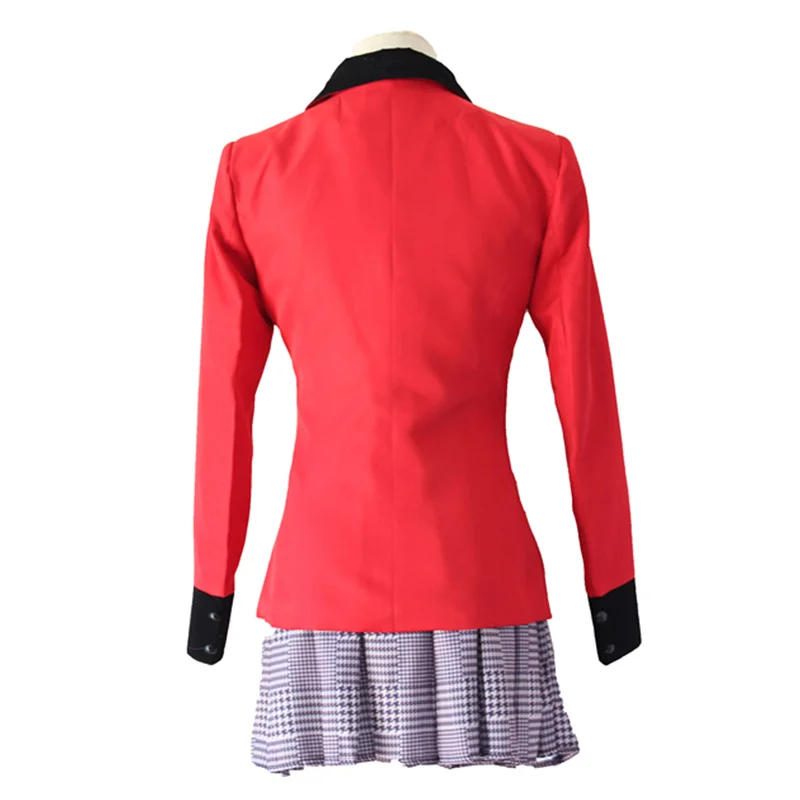 Аниме Kakegurui Jabami Yumeko японский костюм для косплея форма для старшей школы компульсивный игрок косплей костюм, полный набор наряд