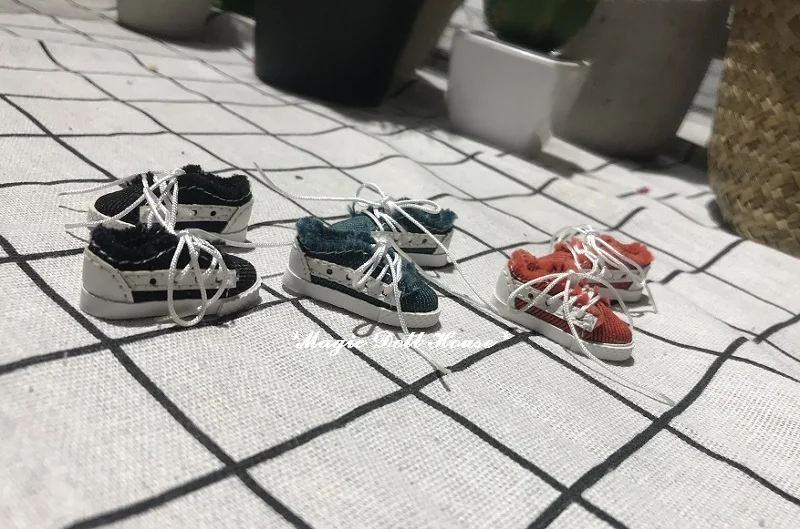 [MG652]2020 Neoblythe Doll Shoes # холщовая обувь ручной работы подходит для Blyth Azone Licca OB24