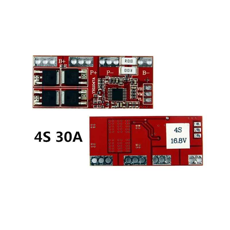 

3S 30A/4S 30A Lithium Battery Protection Board /3S/4S BMS Board high current No activation Automatic Recovery 14.8V 16.8V