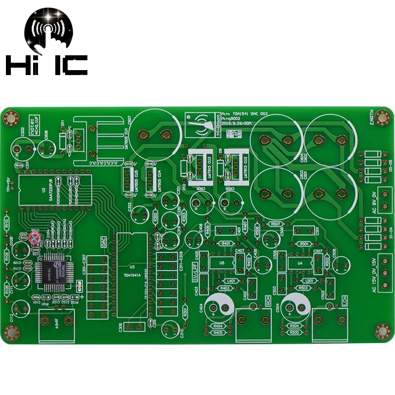 HiFi аудио OS3 SAA7220P/B + TDA1541 DAC декодер печатной платы|Усилители мощности| |