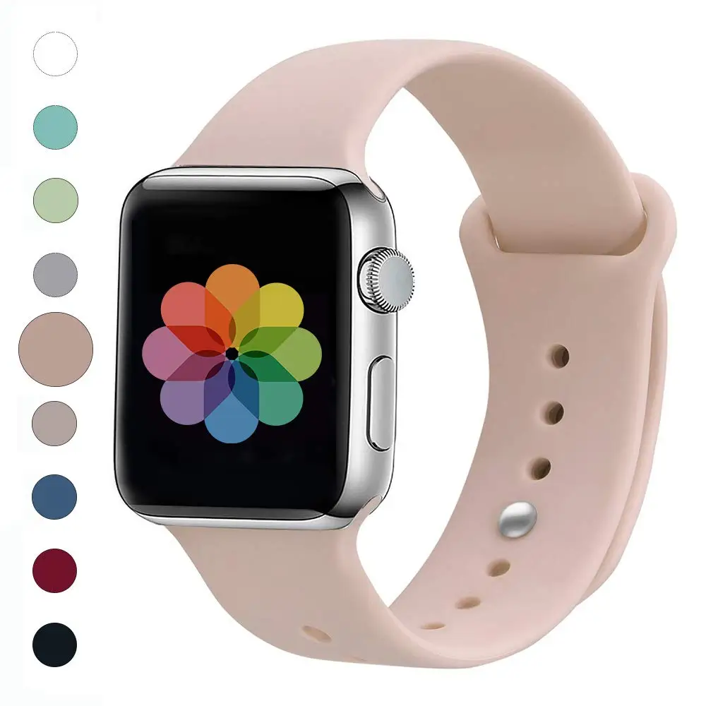 Ремешок для часов Apple Watch Series 4 3 2 1 ремешок для Iwatch 38 мм 42 мм браслет умные аксессуары наручные для Apple Watch полосы 44 мм