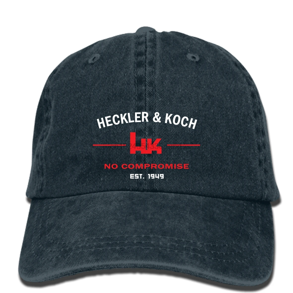 Хип-хоп бейсболки мужские Heckler e Koch Hk Stabilire 1949 Кепка Girocollo Maniche Corte Magliette e camicette Abbigliamento