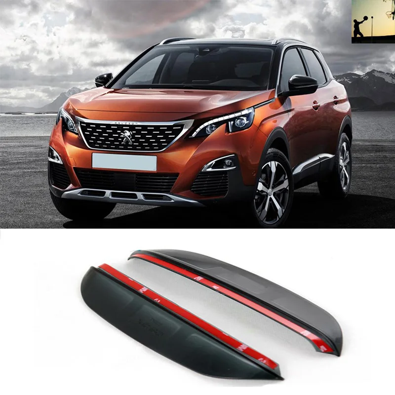 Авто Стайлинг для peugeot 3008 зеркало заднего вида козырек против дождя на