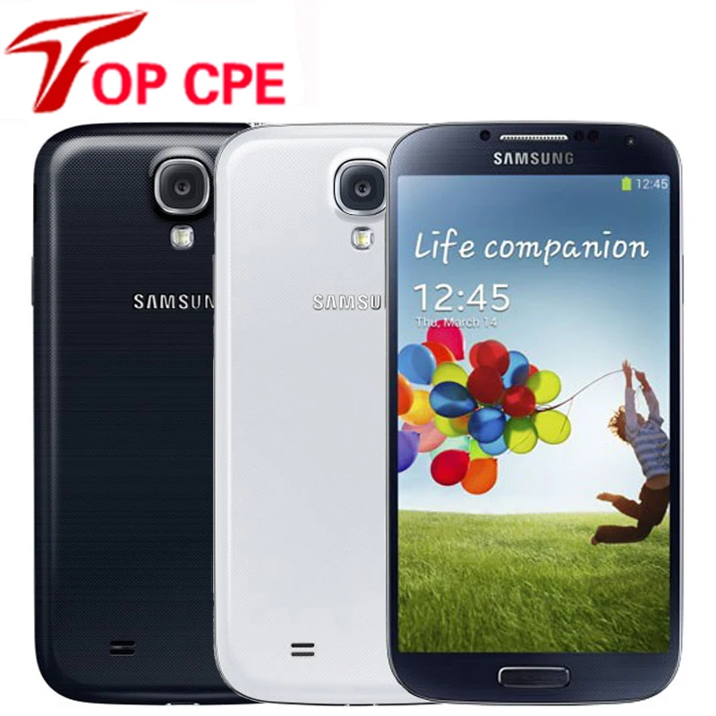 Оригинальный разблокированный Samsung Galaxy S4 i9500 i9505 android Wi Fi GPS 5 0 дюйма 2 Гб ОЗУ 16 ПЗУ 13
