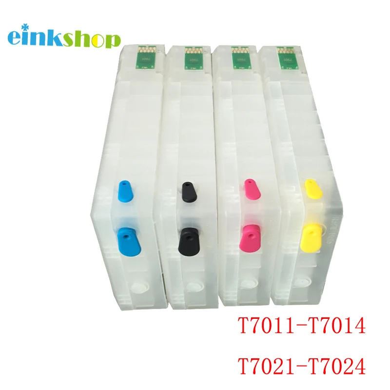Einkshop T7011 T7014 многоразовый картридж с чернилами для картриджей Epson зеркальной