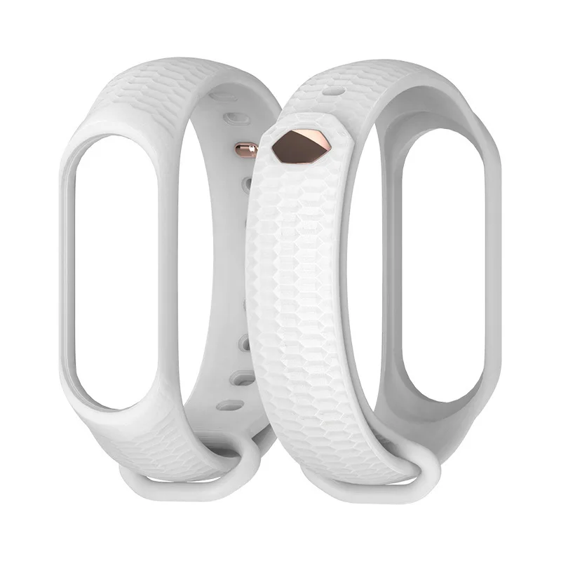 Ремешок силиконовый для Xiaomi Mi Band 4 спортивный браслет смарт-часов | Электроника