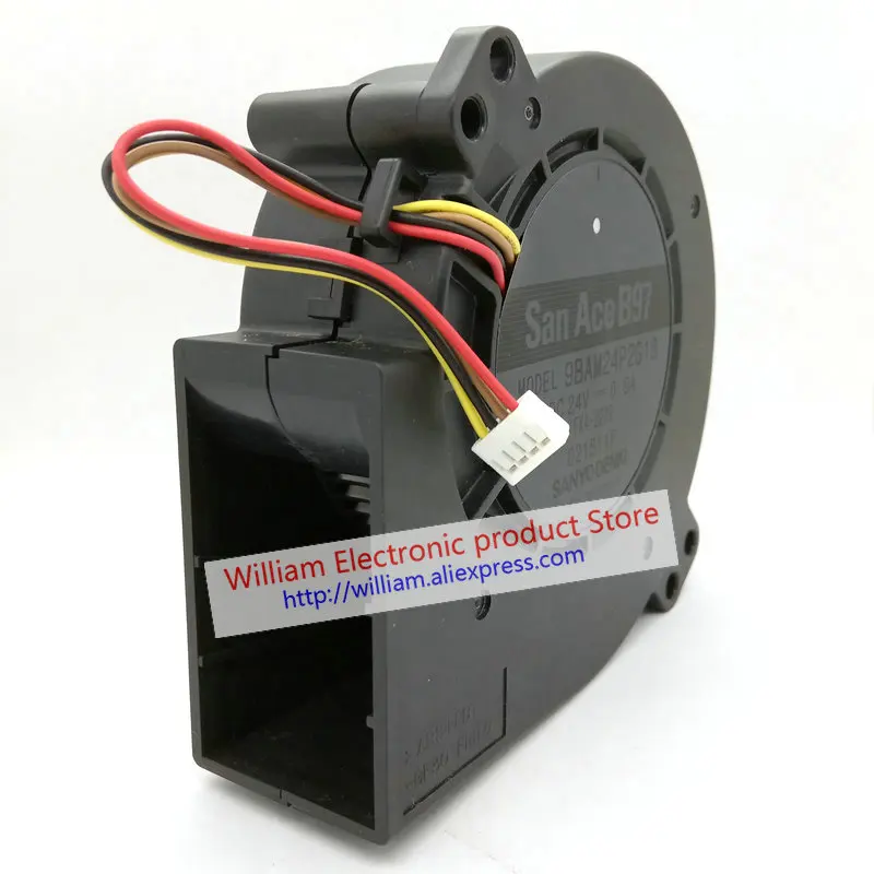 9BAM24P2G18 San Ace B97 FK4-2238 DC24V 0.9A 97*33 мм 9 см вентилятор охлаждения