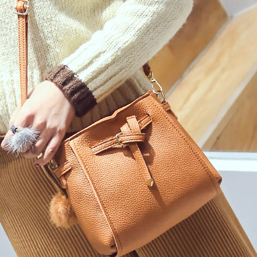 Woman bag New Fashion Four-Piece Wallet Handbag Women Handbag Simple Shoulder Messenger Bag Lady Cross Body Bag