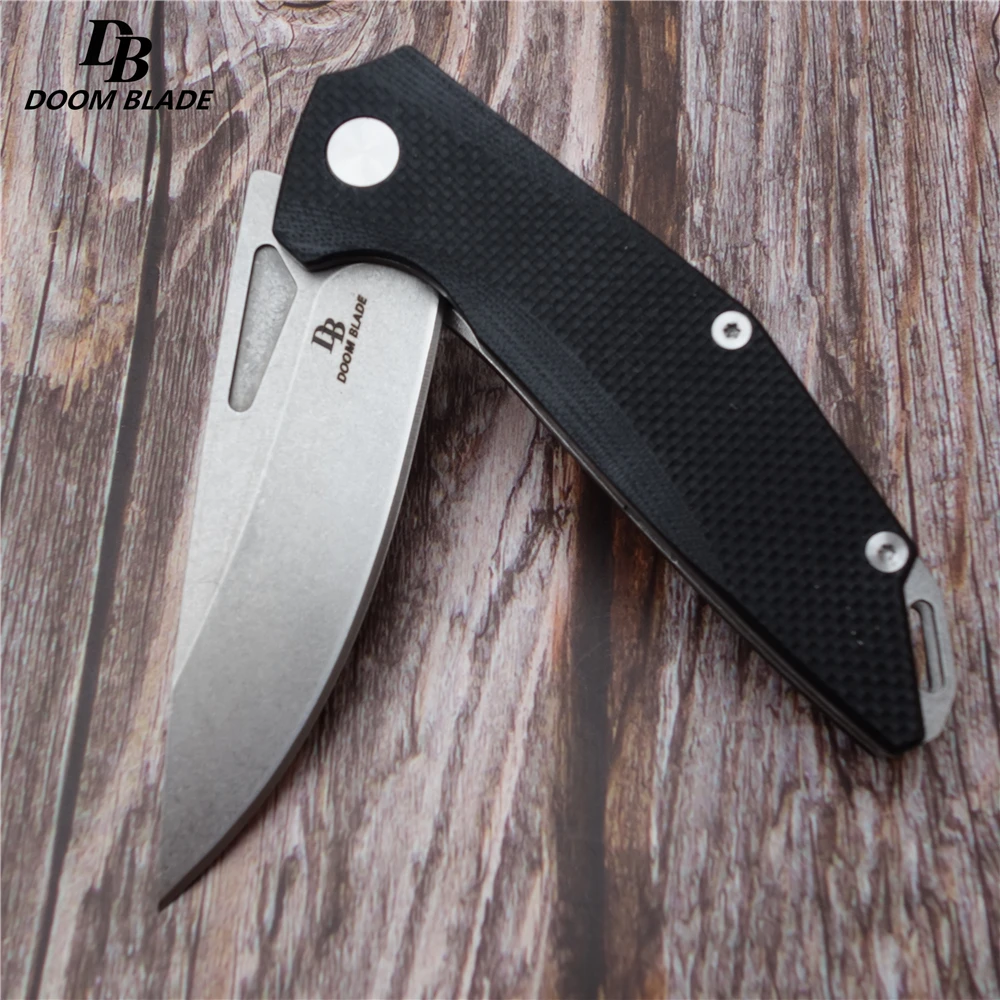 7," FH11 60-61HRC ножи для улицы нож D2 подшипник кувыркающийся складной нож G10 Тактические карманные ножи