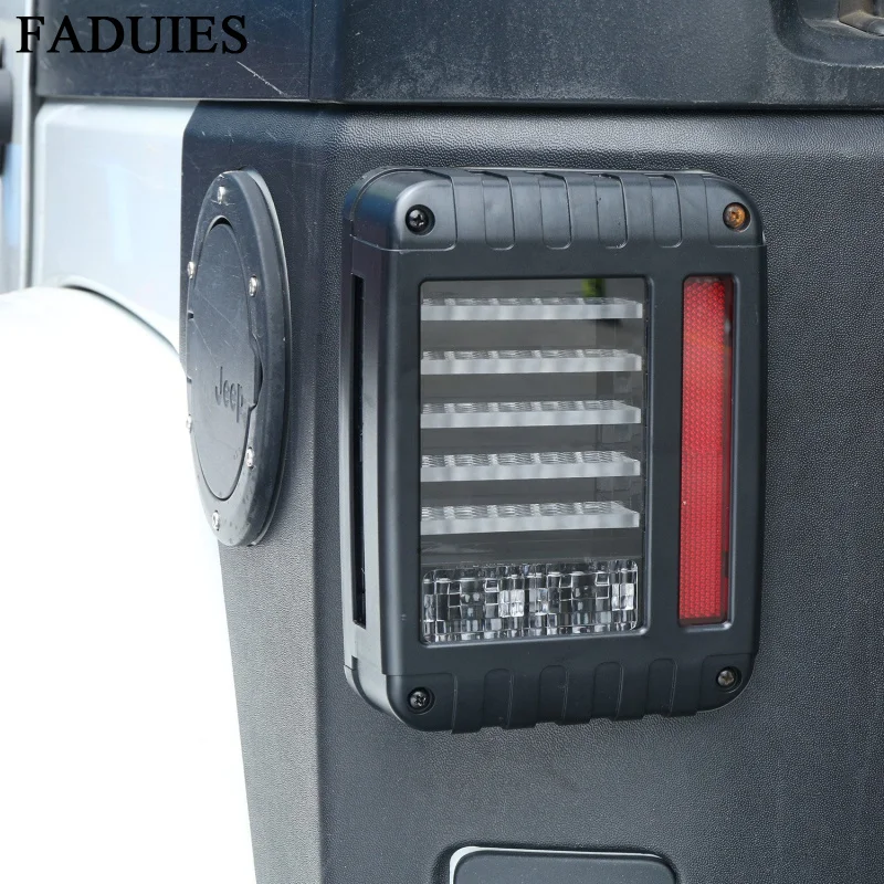 FADUIES светодиодный фонарь светильник для Jeep Wrangler JK тормоз/Реверс/Поворотная