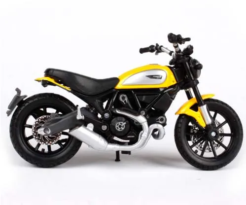 MAISTO 1:18 Ducati скремблер Мотоцикл Велосипед литья под давлением модель игрушки в коробке для ребенка подарок на день рождения