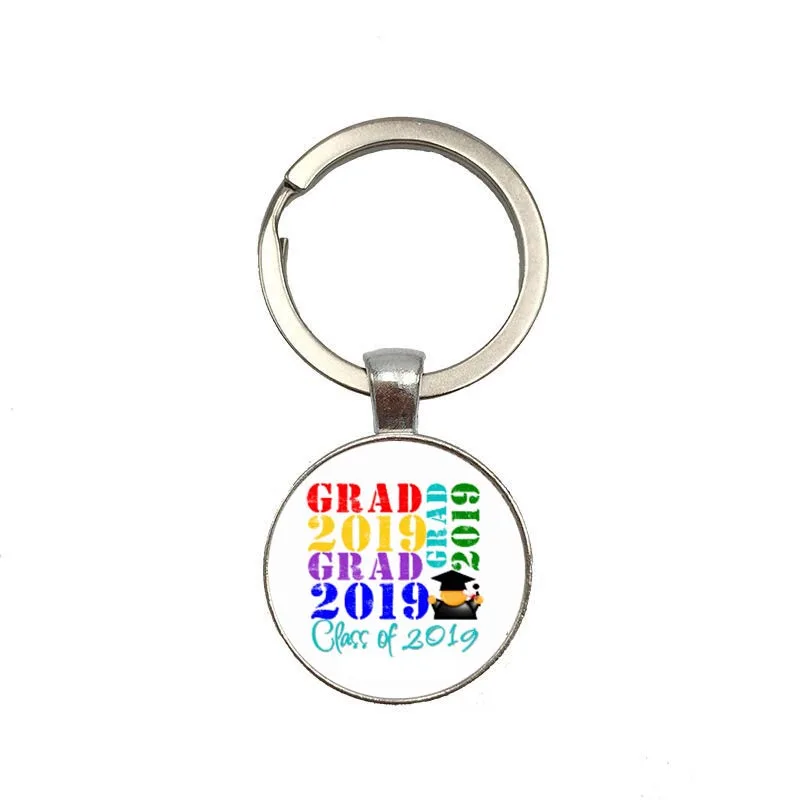 Выпускной 2019 подарок брелок класса для ключей стеклянный лучший подарок|Брелоки|