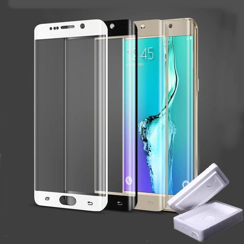 Viumon для Samsung Galaxy S7 Edge закаленное Стекло Экран протектор S7edge 3D полный охват