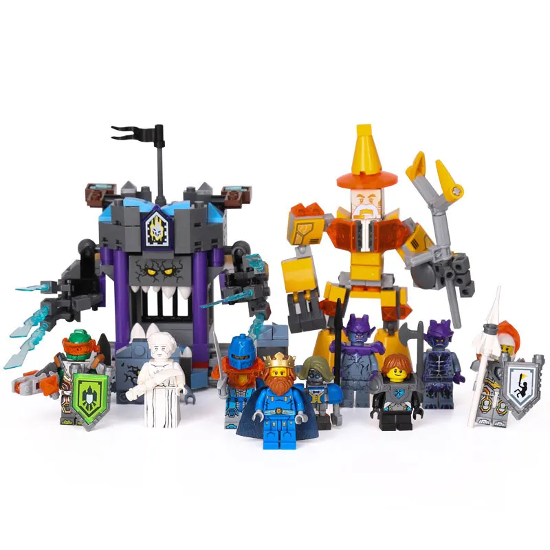 Compatible with 70357 nexoe Knights Knighton Castle 1295pcs Figure building blocks bricks toys for children | Игрушки и хобби