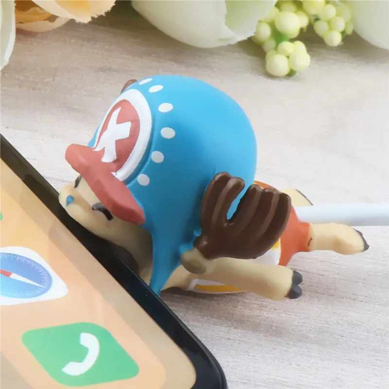 2 SIANCS милый Стич Dragon Ball Кабельный органайзер Usb кабель Bite аниме протектор кабельный держатель для iphone мультфильм аксессуары для телефонов - Цвет: 2