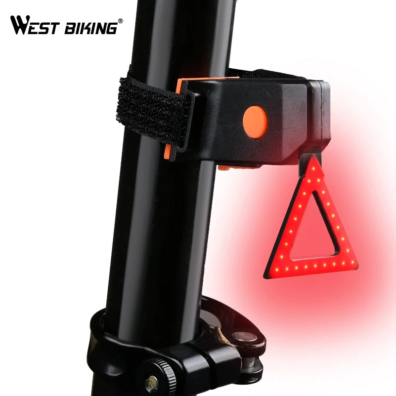 WEST BIKING Велоспорт задний фонарь супер яркий светодиод люминесцентная лампа