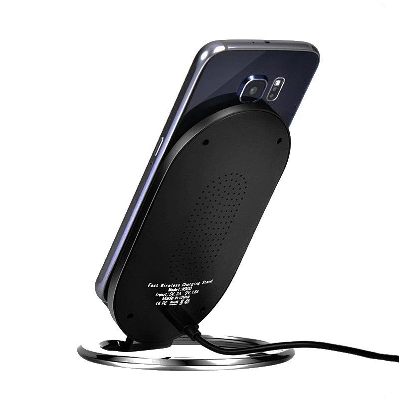 10 Вт Быстрое Qi Беспроводное зарядное устройство для samsung Galaxy S9 S8 Note8 зарядная док