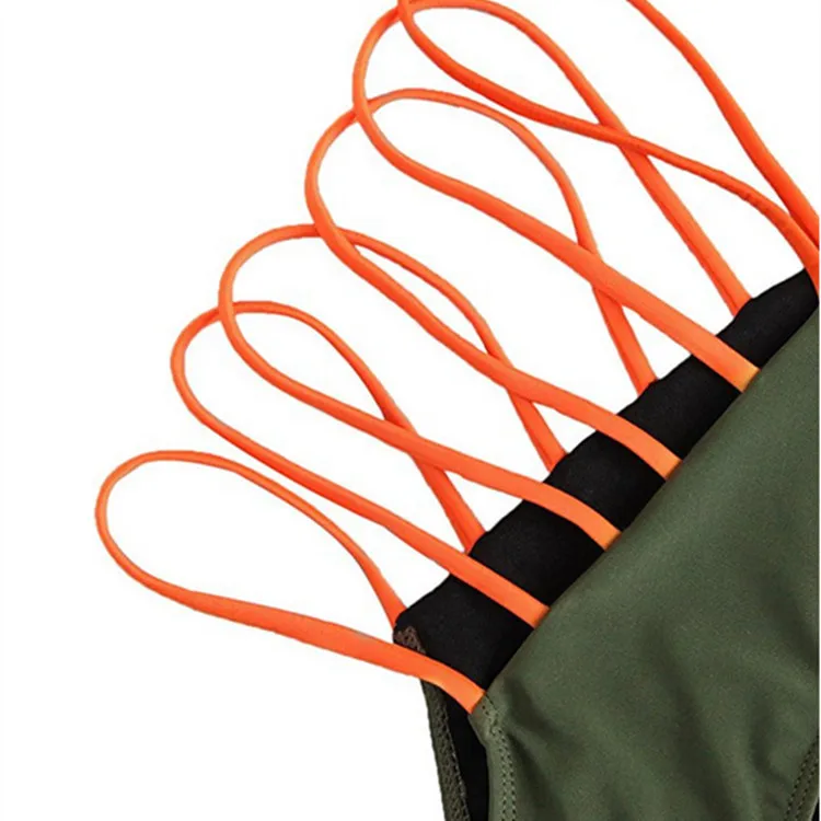 Прямая поставка женский сексуальный бразильский комплект бикини с лестницей и