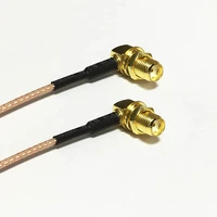new sma female right angle switch sma female jack nut ra pigtail cable rg178 wholesale 15cm 6 adapter