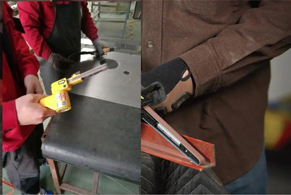Air Belt Sander 3/8 Inch File Pneumatic with Belts Mini Grinder | Инструменты