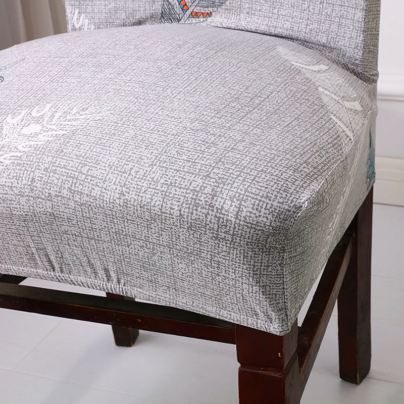 Лишенный крест-накрест чехлы на стул из спандекса стрейч Обеденная чехол для