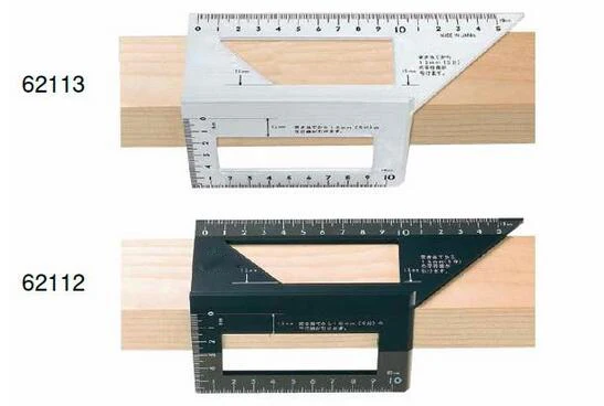 Многофункциональная квадратная линейка для деревообработки 45 градусов 90