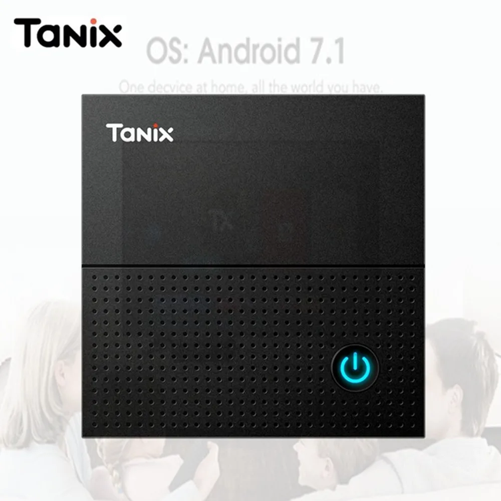 Tanix TX92 ТВ приставка Android 7 1 Amlogic S912 Восьмиядерный 2 4G/5G WiFi Bluetooth медиаплеер 1000M LAN PK GT1