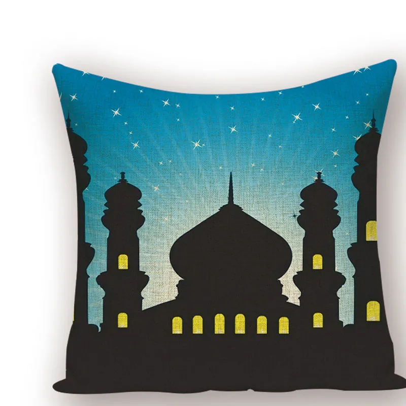 Чехол для подушки Рамадан дома Eid Mubarak декоративные украшения