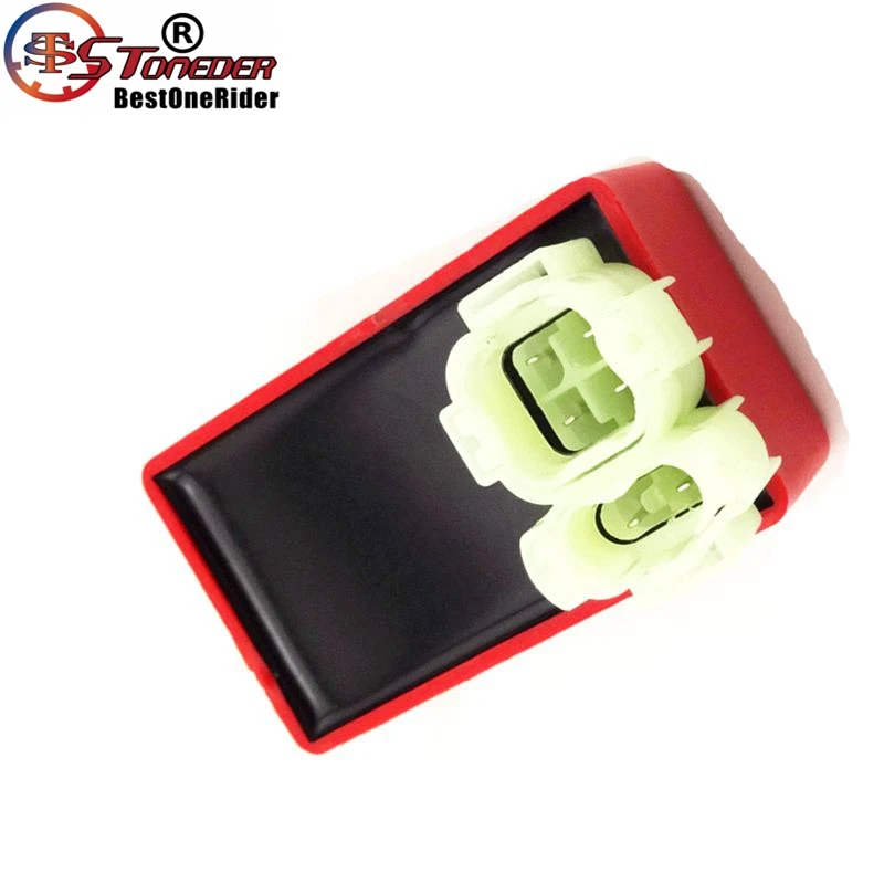 Каменщик Красный AC зажигания CDI Коробка для ATV Quad 4 Wheeler Багги Go Kart GY6 50cc 125cc 150cc 139QMB