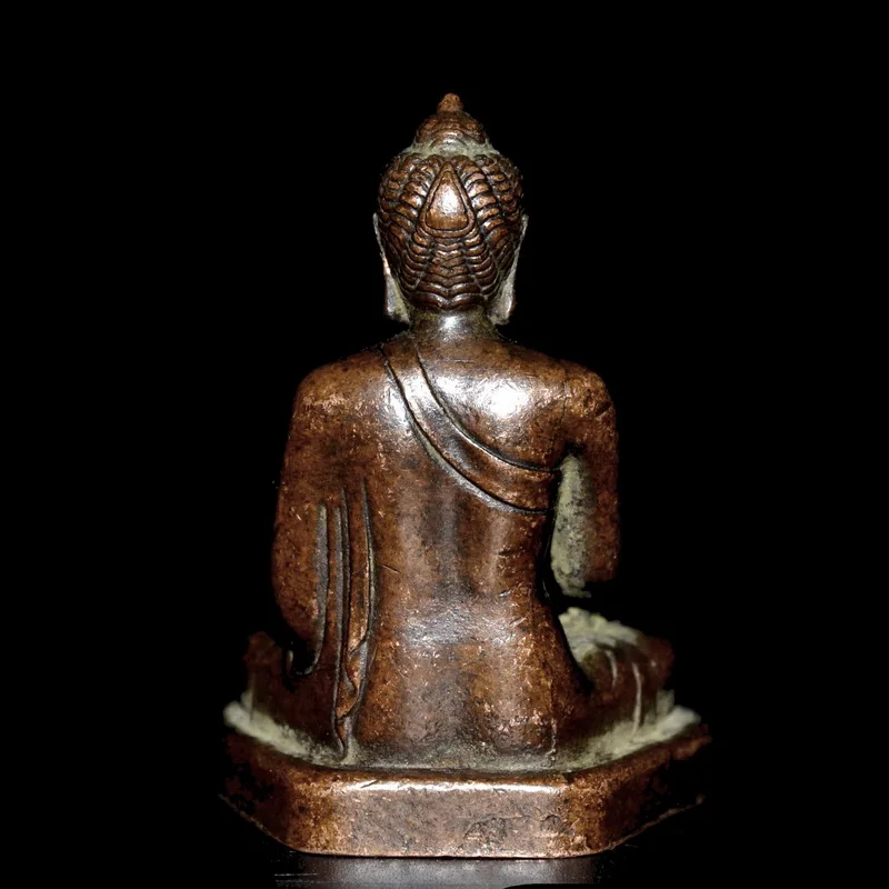 Sakyamuni Будда непальский старый статуя ручной работы Будда|Статуи и скульптуры| |