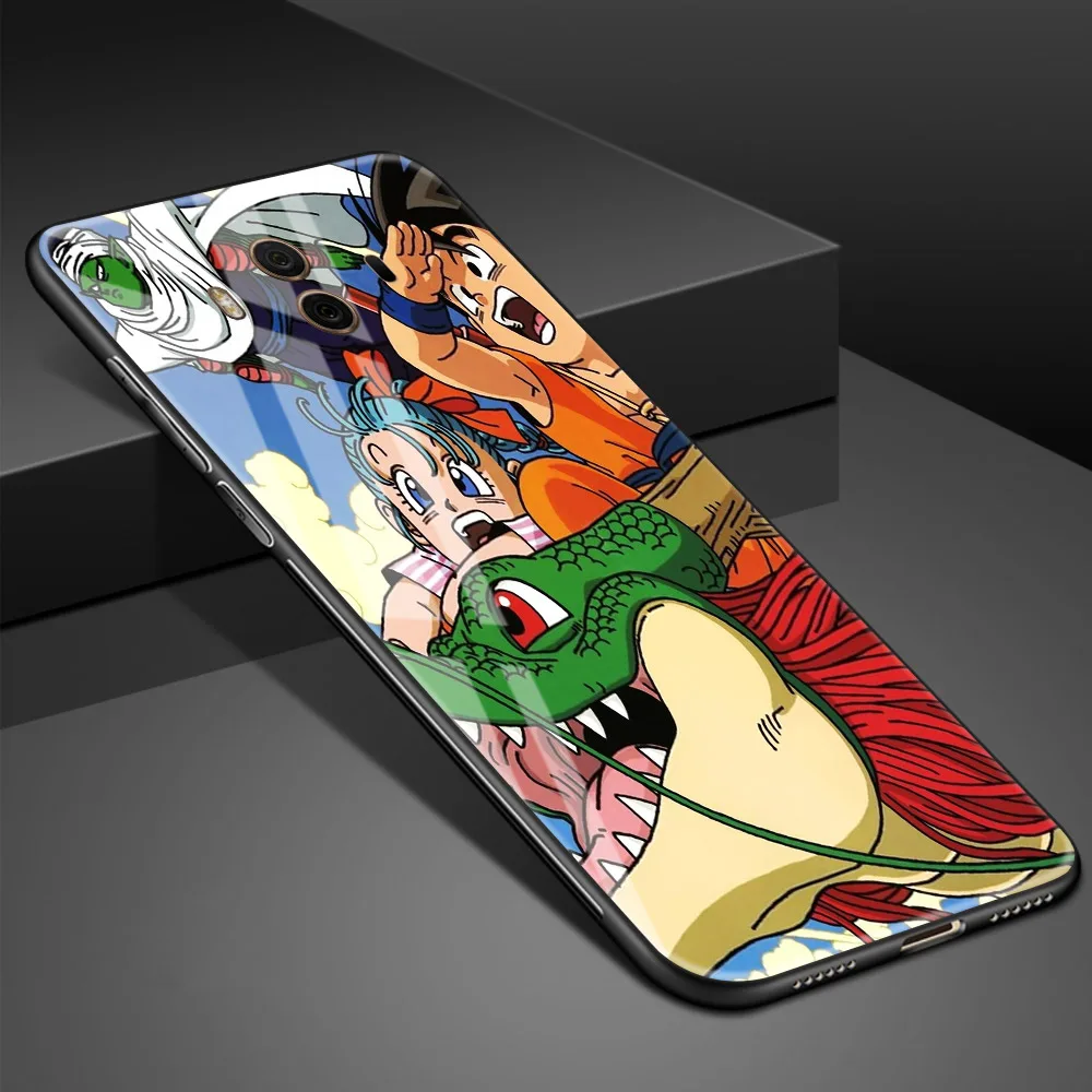 FinderCase чехол для Huawei P10 Dragon Ball 2 чехол из закаленного стекла для Huawei Mate 9 10 Pro P20 Honor V9 V10 Play Nova 3e P20 Lite - Цвет: 01418