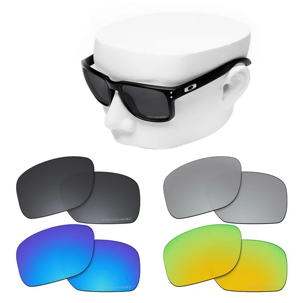 4 pairs OOWLIT Анти-Царапины Сменные линзы для-солнцезащитные очки Oakley Holbrook OO9102 травления поляризованных солнцезащитных очков - Цвет линз: 4 pairs