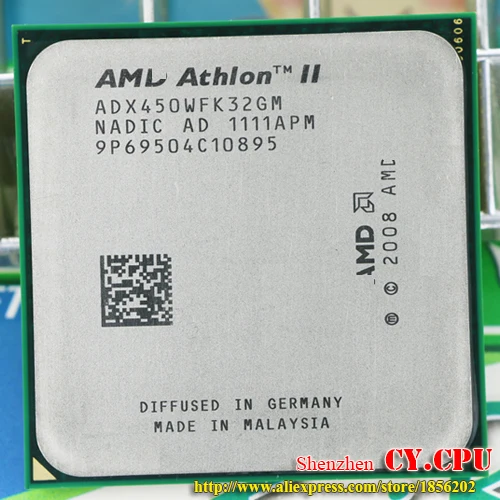 Процессор AMD Athlon II X3 450 трехъядерный процессор (3 2 ГГц/L2 = 1 5 МБ/95 Вт/2000 ГГц) разъем am3