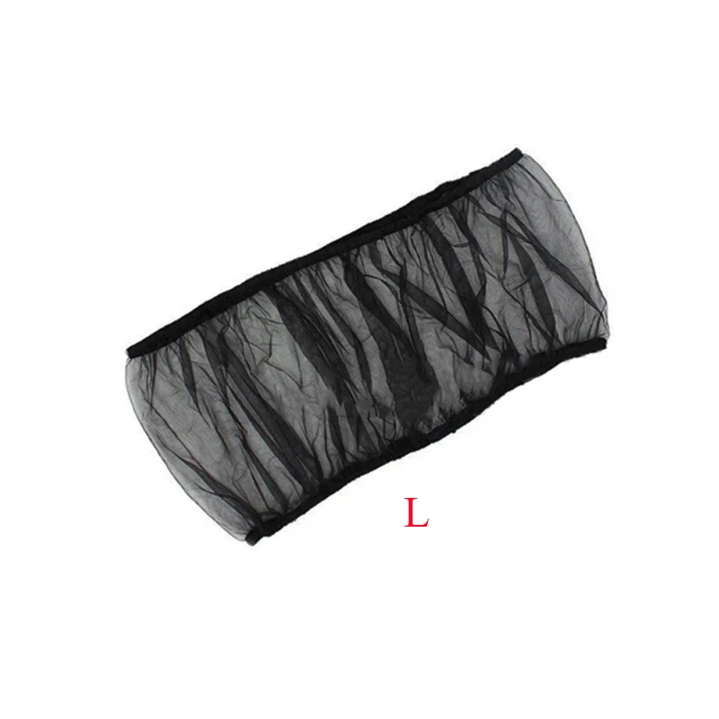 Black-L Горячая сетка для птиц мягкая оболочка ткань клетка для птиц сетка для птичьих клеток защита семян Чехлы уникальный нейлон воздушный чехол юбка - Цвет: Black-L
