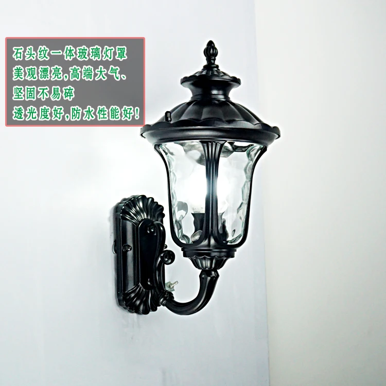 Настенные уличные лампы в американском стиле водонепроницаемые светодиодный