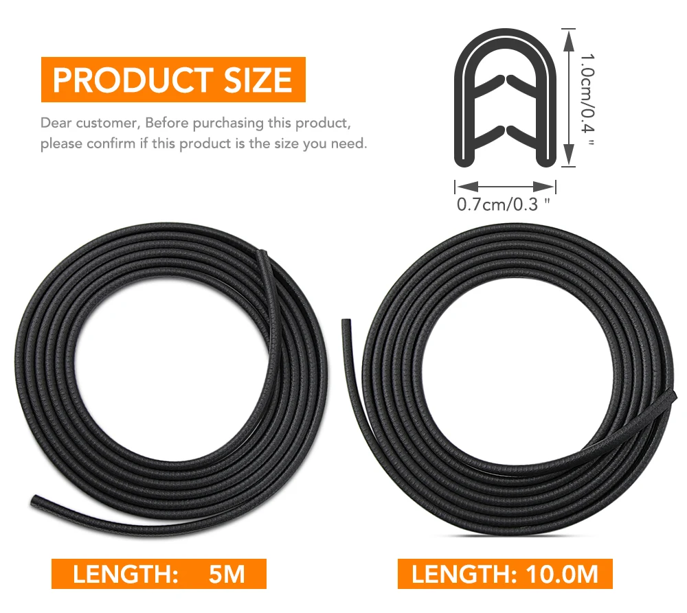 5/10M Car Door Edge Guards Protection For KIA Rio K2 K3 K4 K5 KX3 KX5 Cerato Soul Forte Sportage R Sorento Optima | Автомобили и
