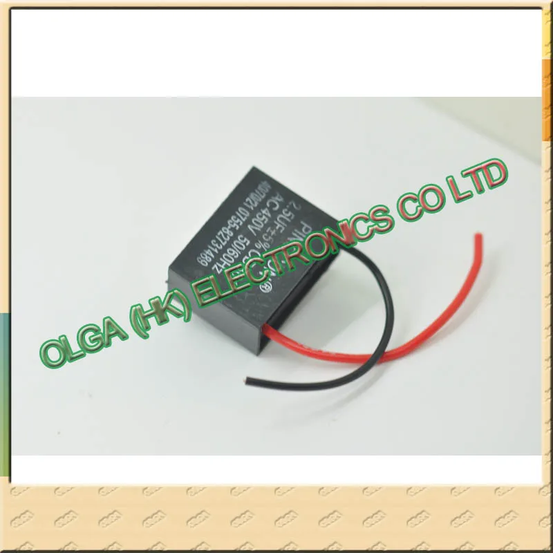 

CBB61 fan motor starting capacitor 2.5UF 450vac . Accuracy: 20%