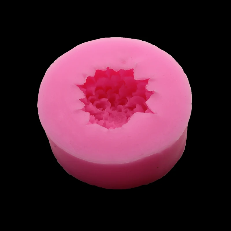 Горячая и Diy3d силиконовая форма в форме хризантем мыло помадка для торта
