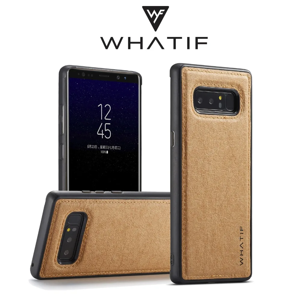 Чехол для мобильного телефона из крафт-бумаги Samsung Galaxy Note 8 чехлы задней панели DIY