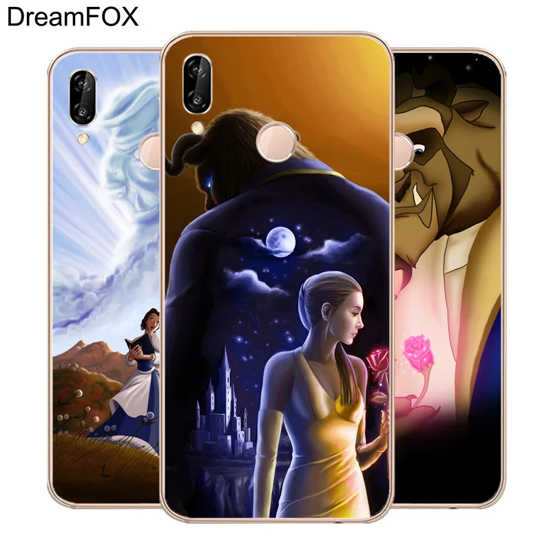 DREAMFOX L505 красивый и чудовищный Мягкий ТПУ силиконовый чехол для huawei Honor 6A 6C 7X9 10 P20 P30