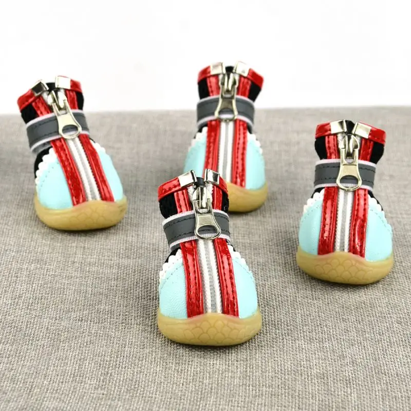 Прозрачные сетчатые глаза маленькие и средние замшевые ботинки на молнии для