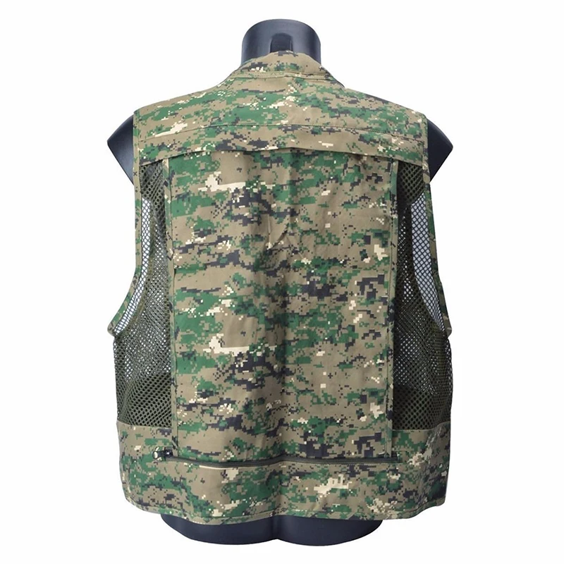 L-3XL размер полиэстер быстросохнущая рыболовная Спасательная куртка LMesh жилетка с