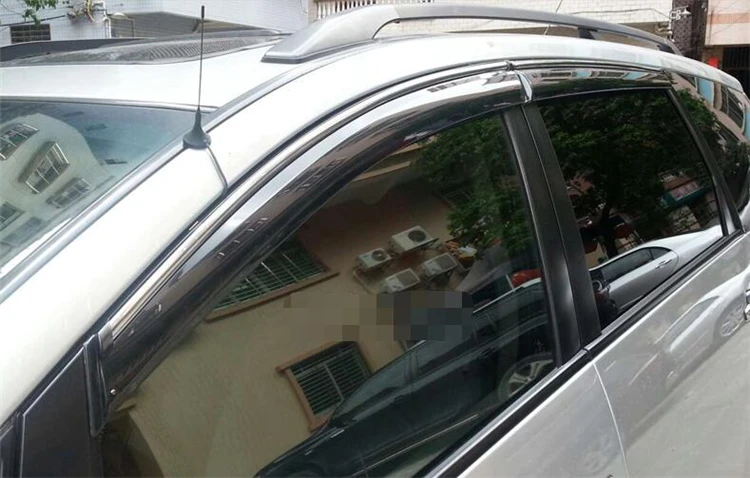 Пластиковый козырек на окно для Mitsubishi Grandis 2004 2009 защита от солнца и дождя 2017