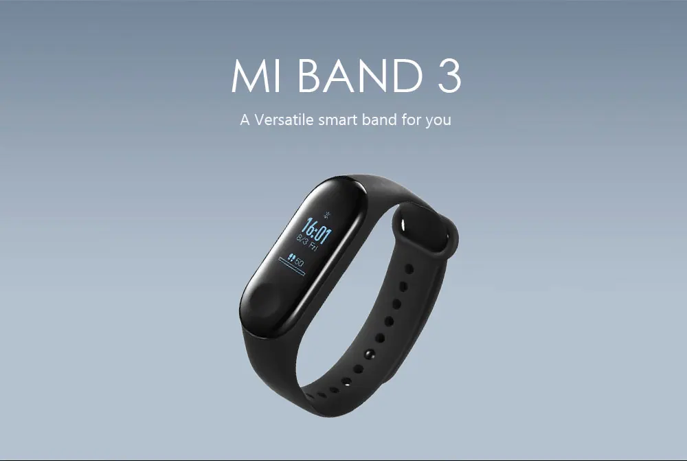 Xiaomi Mi Band 3 Смарт-трекер Браслет 5ATM водонепроницаемый BT 4 1 пульсометр OLED сенсорный