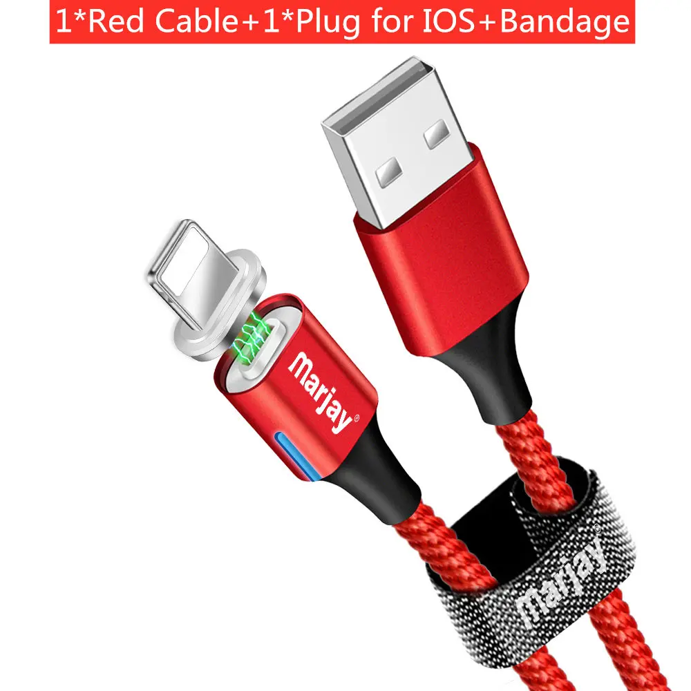 Marjay 3A Магнитный кабель для быстрой зарядки Micro usb type-C кабель для iPhone XR XS samsung S9 S10 Xiaomi huawei USB-C кабель для зарядного устройства