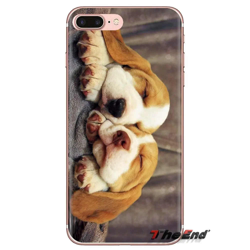 Чехол для мобильного телефона Huawei G7 G8 P7 P8 P9 P10 P20 P30 Lite Mini Pro P Smart Plus 2017 2018 2019 sweet beagles