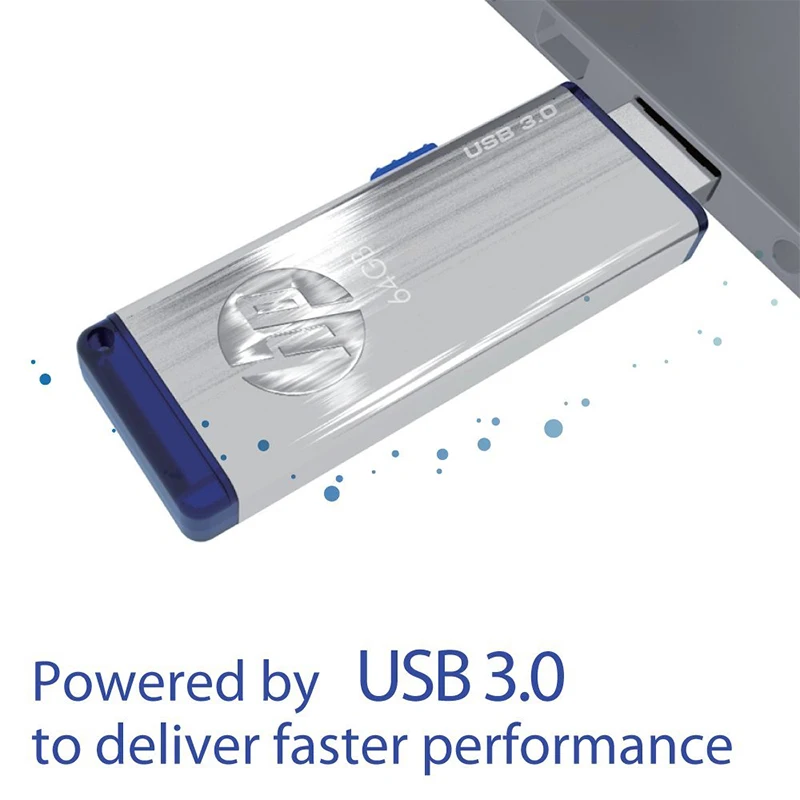 Hp USB 3 0 флеш накопитель 64 ГБ 16 x730w металлическая usb флешка высокая скорость C Мини