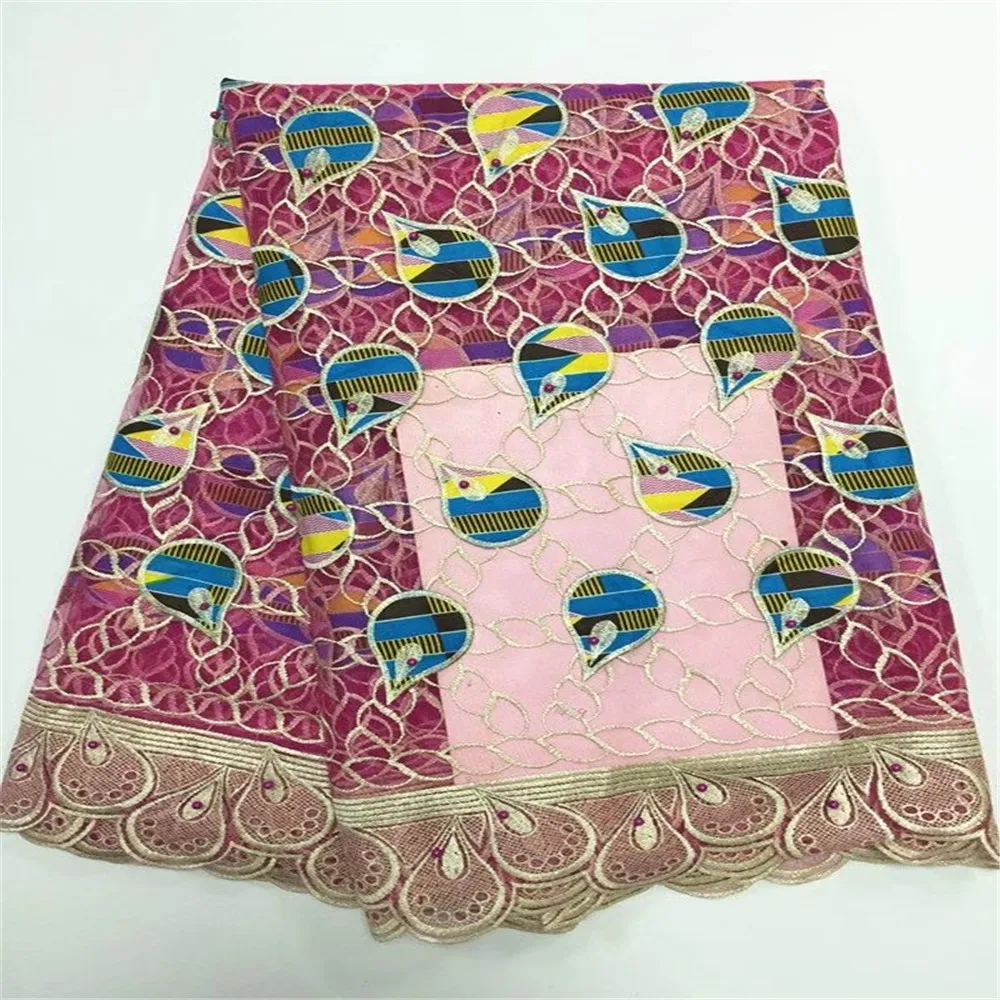 2017 Последние Французский в нигерийском стиле шнуровка Ткань Высокое качество